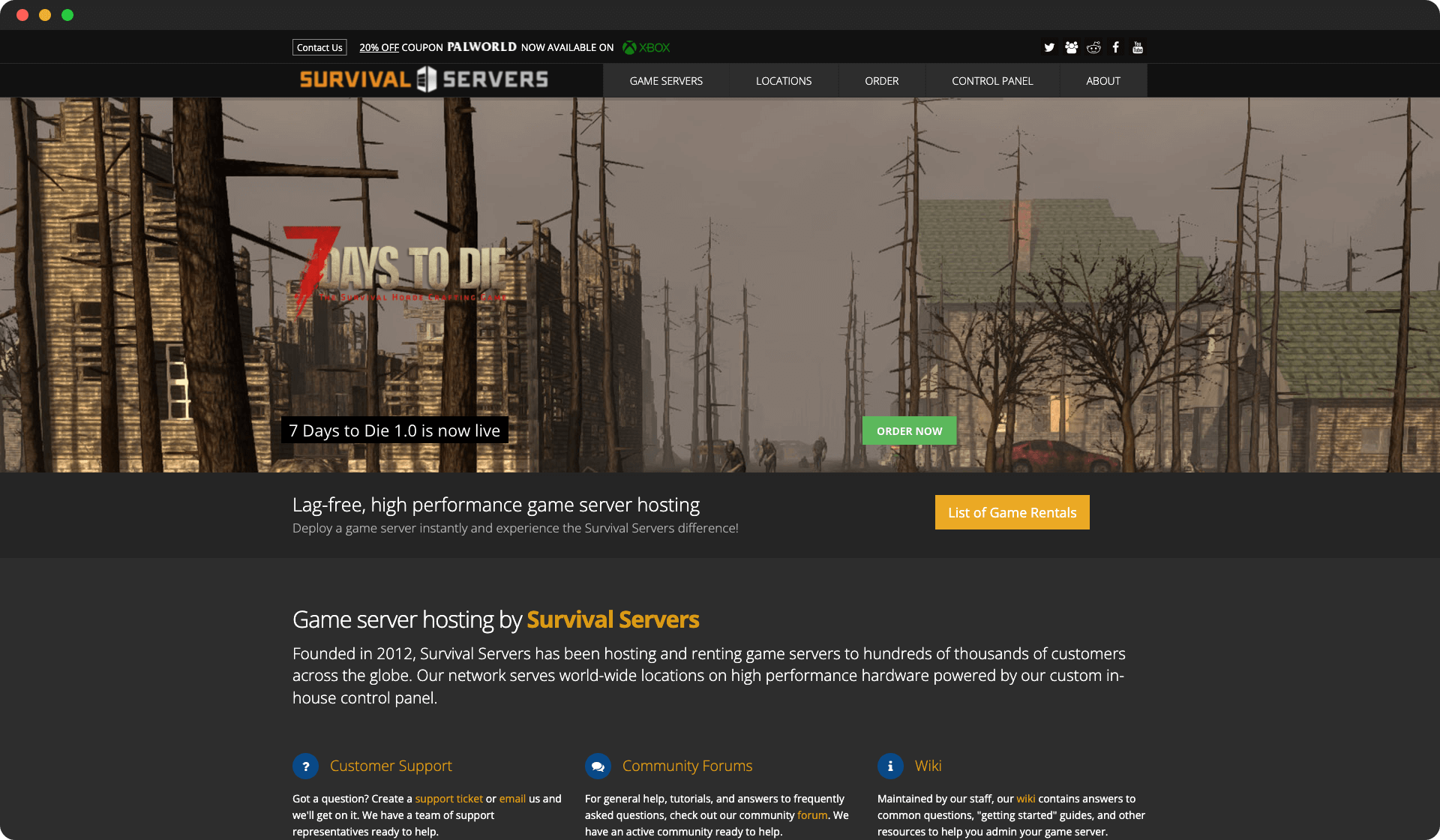 Survival Servers screenshot