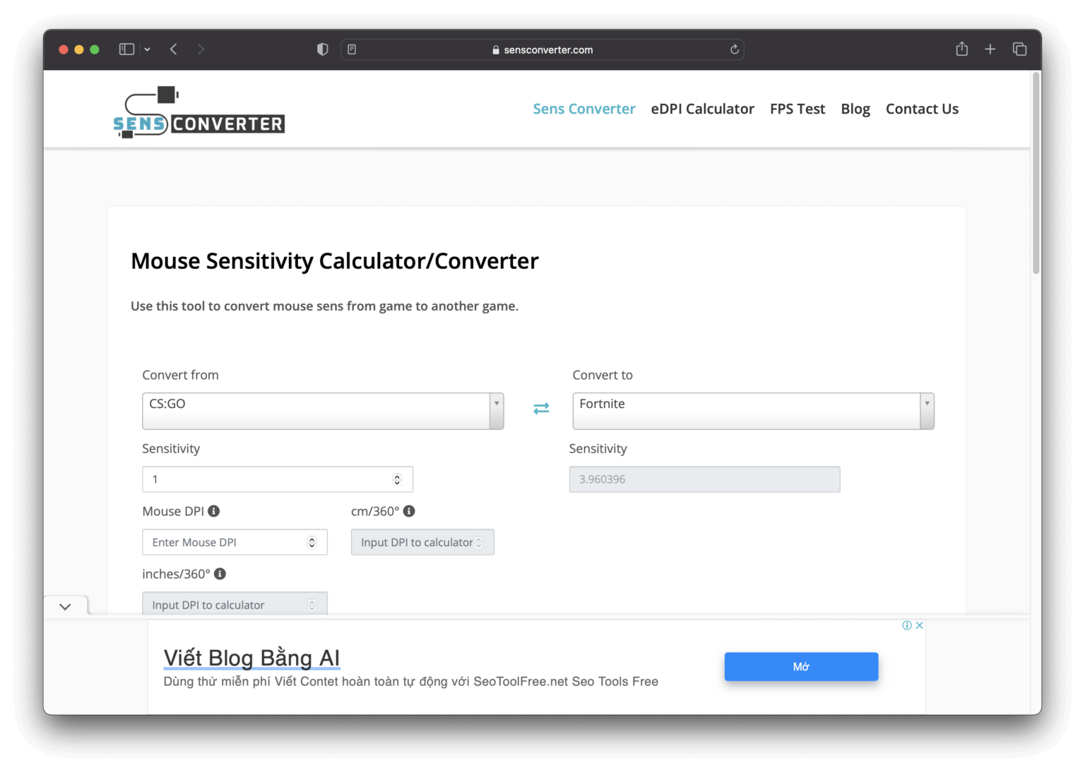 warframe sens converter